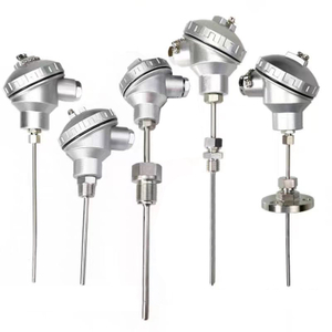 Sensore WZP PT100 /PT1000 2 fili 3 fili 4 fili con scatola di giunzione impermeabile