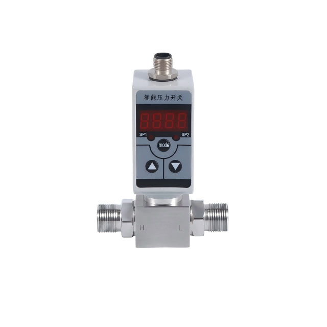 HPM530 Struttura compatta Interruttore di pressione differenziale PNP Relay NPN con uscita analogica